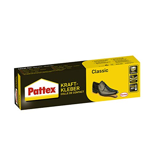 (-31%) Pattex Kraftkleber Classic, extrem starker Kleber für höchste Festigkeit, Alleskleber für den universellen Einsatz, hochwärmefester Klebstoff, 1 x 125g