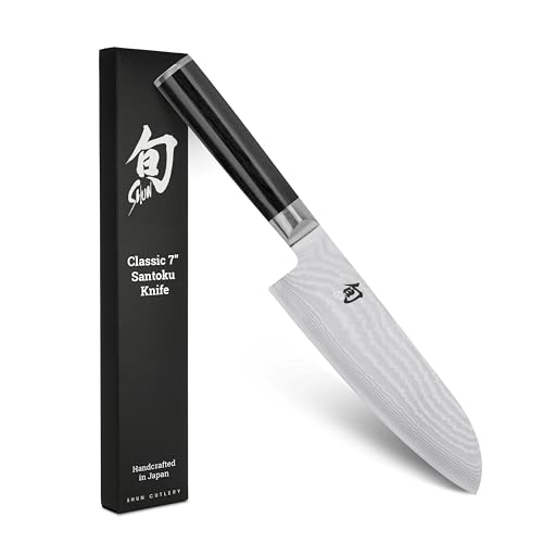 Shun Classic 7-Inch Santoku Knife DM0702