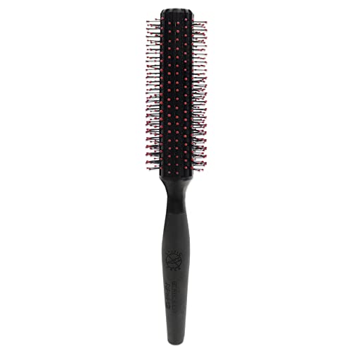 Cricket Static Free RPM 12 Row Round Hair Brush - Curling, Blow Drying, Detangling and Styling Wet or Dry, Suitable for All Hair Types