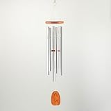 Woodstock Chimes Amazing Grace Wind Chime — 40" Medium Silver