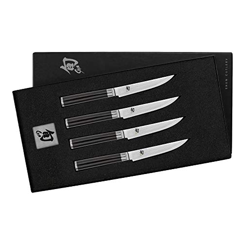 Shun Classic Steak Knife Boxed Set Best Splurge Coming from a world-renowned brand,