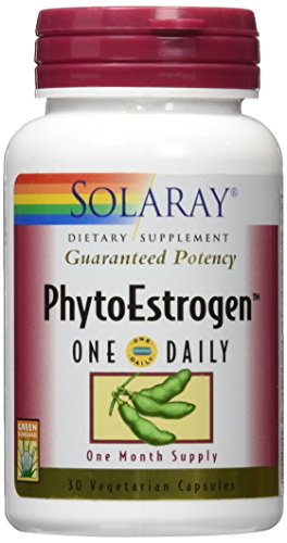 SOLARAY Once Daily Phytoestrogen - Phyto Estrogen Supplement for Women with Black Cohosh, Dong Quai, Wild Yam, Soy Isoflavones - Women's Health Support - 60-Day Guarantee, 30 Servings, 30 VegCaps