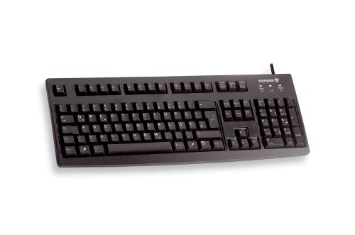 (-28%) CHERRY G83-6105, Kabelgebundene Tastatur, Deutsch QWERTZ, Schwarz
