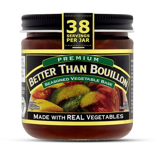 Better Than Bouillon Seasoned Vegetable Base, 8 Ounce, Brown