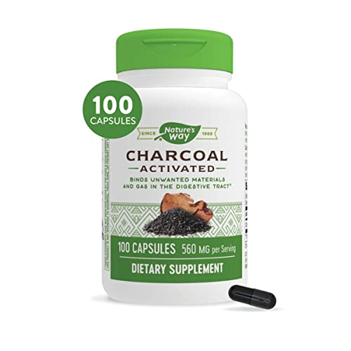 Nature's Way Activated Charcoal 560mg