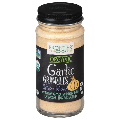 Frontier Herb Organic Garlic Granules 27 Oz