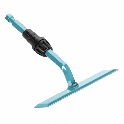 (-35%) Gardena combisystem-Schuffel GARDEX: Gartenzubehör für Bodenarbeiten wie das Jäten von Beeten und Wegen, Arbeitsbreite 14 cm, für combisystem-Stiele, empfohlene Stiellänge 150 cm (3187-20)