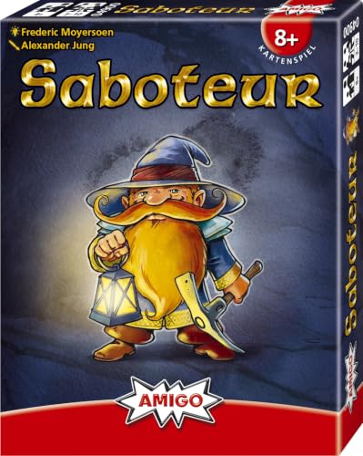 🔥 STARKER PREIS (-44%) Amigo Spiele 4900 - Saboteur, Gold, Gelb