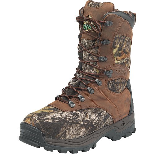 ROCKY Sport Utility 1000G Insulated Waterproof Boot, Mossy Oak Break Up, Size 11(WI)
