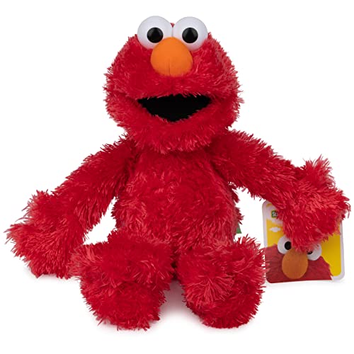 GUND Sesame Street Official Elmo Muppet Plush, Premium Plush Toy for Ages 1 & Up, Red, 13”