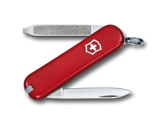 (-18%) Victorinox Schweizer Taschenmesser Escort, Multitool, 6 Funktionen, Rot