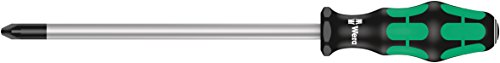 Wera 355 PZ Kraftform screwdriver, Pozidriv PZ 4 x 200 mm, 05009325001