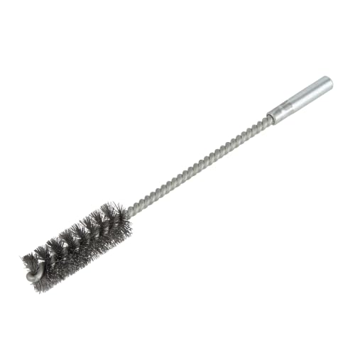 (-48%) wolfcraft Stahldraht-Zylinderbürste Ø 20 mm - Drahtbürste zum Entrosten