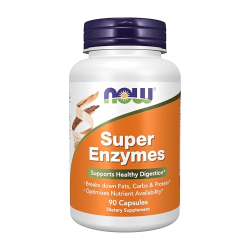 Now Supplements Super Enzymes Formulated With Bromelain Ox Bile