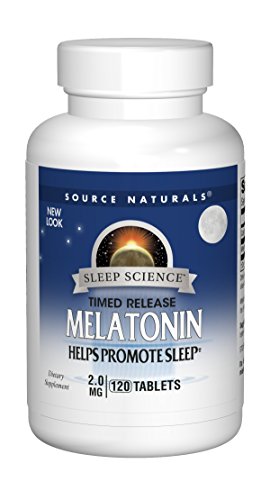 Source Naturals Time Released Melatonin 2 mg - 120 Time Release Tablets
