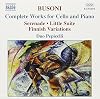 Busoni: Complete Works for Cello & Piano