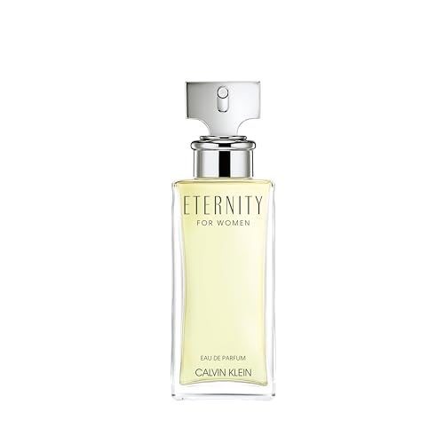 Calvin Klein Eternity Eau de Parfum – Perfume floral para mujer – con notas de bergamota, lirio blanco, rosa blanca, sándalo y ámbar – Perfumes de lujo para mujer – Fragancia de larga duración