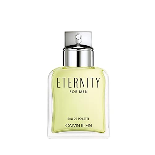 Calvin Klein Eternity Eau de Toilette - Colonia Fougère para hombre - Con notas de mandarina, salvia, cedro y ámbar - Perfumes de lujo para hombre - Fragancia de larga duración