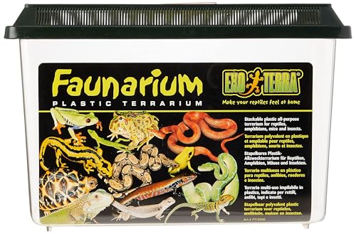 Exo Terra Faunarium - Plastic Terrarium Portable Convenience If you need to safely and comfortably
