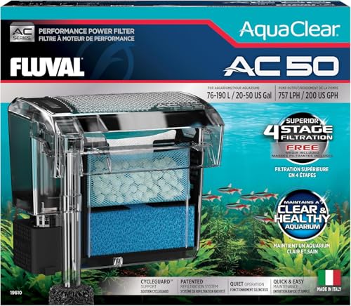 AquaClear Power Filter Fan-favorite Variable sizes offered to ensure proper filtration for your
