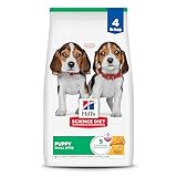 Hill's Science Diet Puppy Small Bites Dry Dog Food, Chicken & Brown Rice, 4.5 lb. Bag