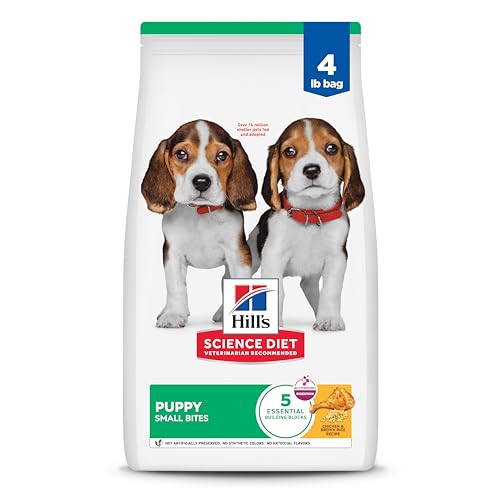 Hill&#x27;s Science Diet Puppy Small Bites, Chicken Meal &amp; Barley Recipe,...