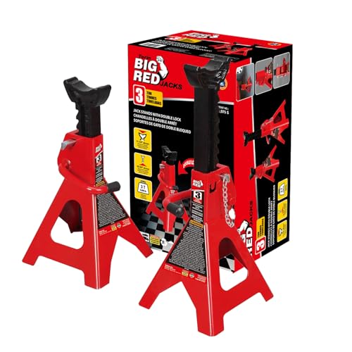 BIG RED T43002A double-locking 3-ton jack stands