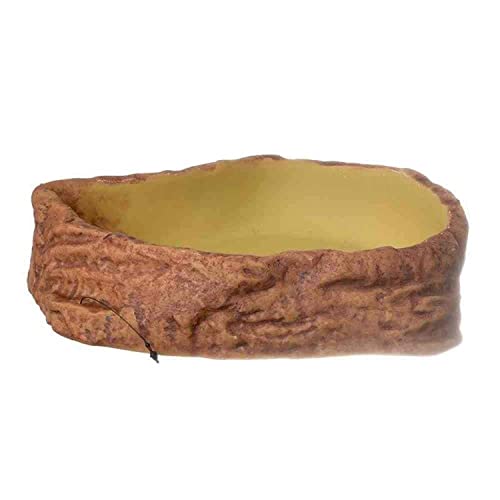 Exo Terra Water Bowl Tough & Sturdy A stable feeding bowl that works for reptiles both big and