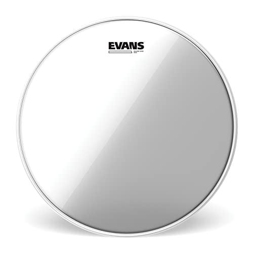 Evans Clear 500 Snare Side Drum Head - Single Ply 5mil Film Drumhead - Ideal for Deep Drums or Heavy Rock - 14 Inch