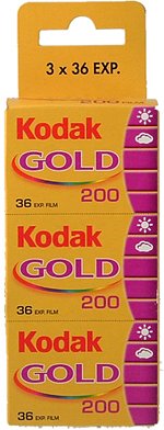 Kodak Kodacolor Gold 200 GB 135-36 CN 3 P Film