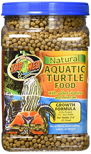 Zoo Med Aquatic Turtle Food Growth Formula 30 oz.