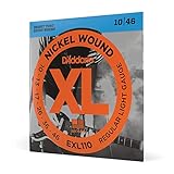 D'Addario EXL110 XL Nickel Wound (.010–.046) .10–.46 strings