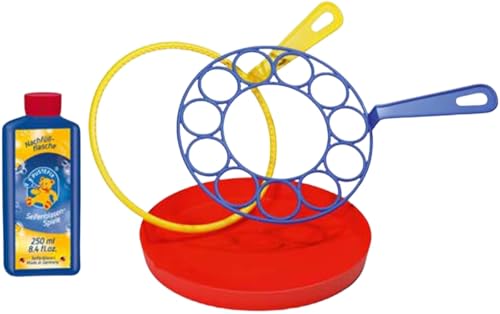 🔥 STARKER PREIS (-54%) PUSTEFIX - 420869580 Multi-Bubbler I 250 ml Seifenblasenwasser I Bunte Bubbles I Seifenblasen Spielzeug für Hochzeit, Kindergeburtstag, Polterabend I Große Seifenblasen für Kinder & Erwachsene