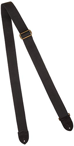 Fender Cotton/Leather Guitar Strap 2in