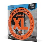 D'Addario EJ22 XL Nickel Round Wound Jazz Medium (.013–.056) .13–.56 strings