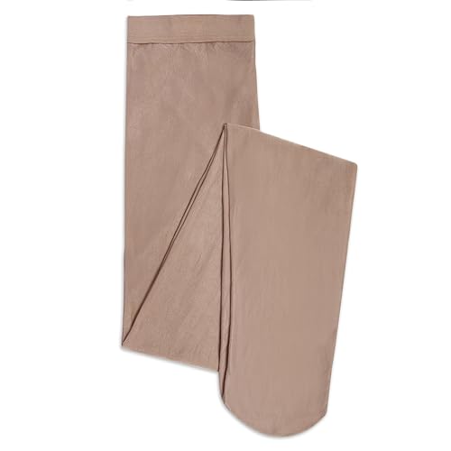 Danskin Women's Shimmery Footed Tight,Light Toast,A