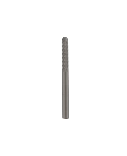 (-31%) Dremel 9903 Wolfram Karbid Fräser spitz - Zubehör für Multifunktionswerkzeug mit 1 Fräser 3,2mm zum Formen, Glätten und zur Materialabnahme von Stahl, Kunststoff, Holz u.v.m. grau 1/2 Inch