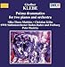 Song Zorn (Anger) by Christian Kohn on Giselher Klebe: Poèma drammatico for Two Pianos and Orchestra at Amazon