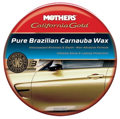 Mothers California Gold Pure Brazilian Carnauba Wax 12 oz Paste