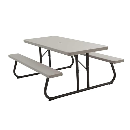 Lifetime Folding Picnic Table, 6-Foot