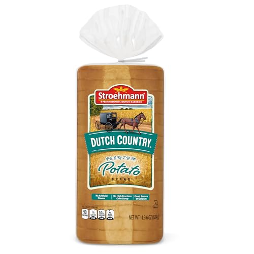 Stroehmann Dutch Country Potato Bread, Potato Bread, 22 oz Bag