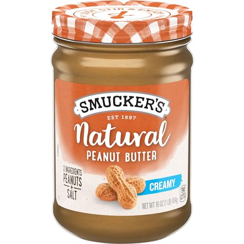 Smucker's Natural Creamy Peanut Butter, 16 Ounces