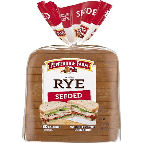 Pepperidge Farm Jewish Rye Seeded Bread, 16 Oz Bag