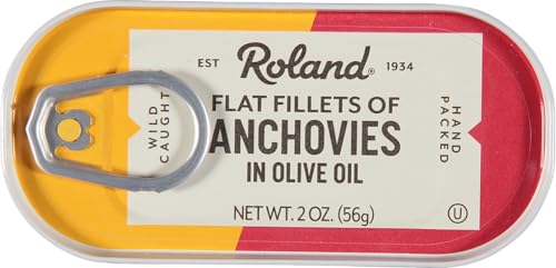 Roland Anchovies, Flat In Olive Oil, 2 oz