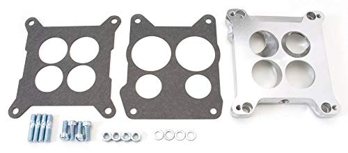 Edelbrock QJet Carb Adapter Four Hole Square Bore To SpreadBore