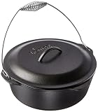 Lodge 9-Quart Pre-Seasoned Cast Iron Dutch Oven