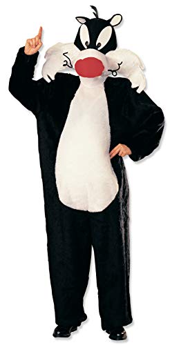 Looney Tunes: Sylvester The Cat Costume for Adults by Rubies, Unisex One Size