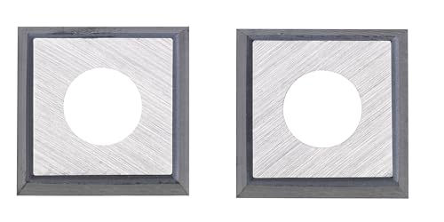 metabo HM‑Wendemesser Set 10‑teilig - Hartmetall Wendeschneidmesser für Lackfräse, präzise Schneiden mit zwei nutzbaren Schneidkanten, ideal für saube
