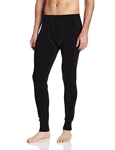 Minus33 100% Merino Wool Base Layer 706 MidWeight Bottoms Black Large