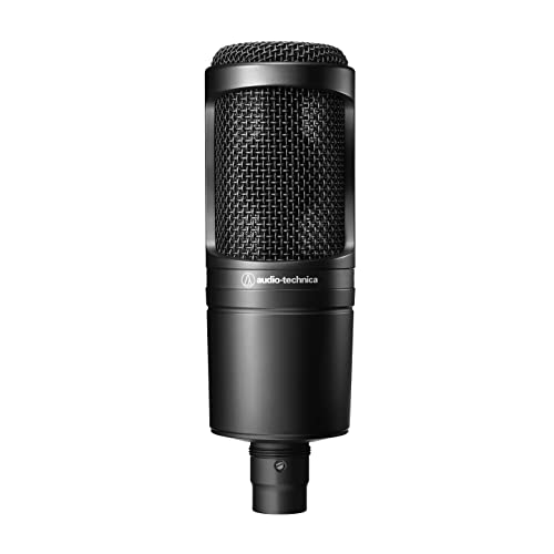 Audio-Technica AT2020 Cardioid Condenser Studio XLR Microphone